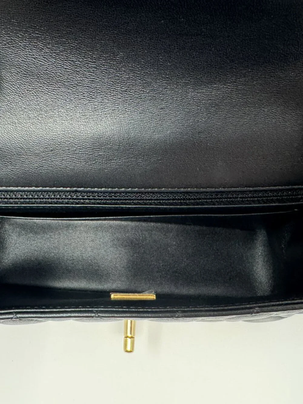 Chanel Lambskin Mini Rectangular Classic Flap Black